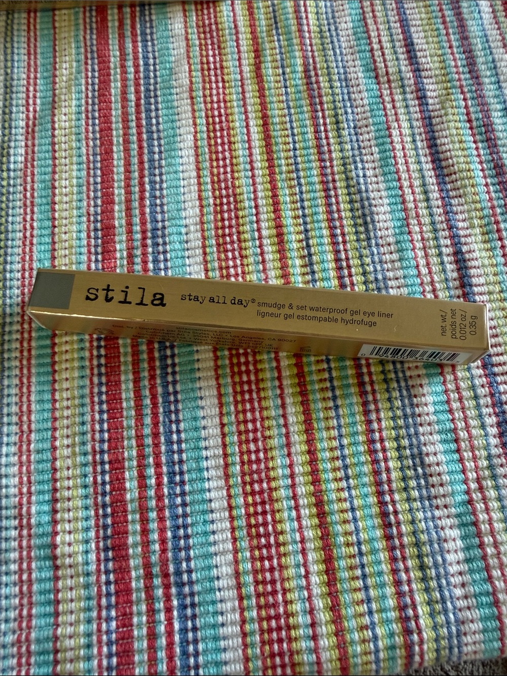 Stila Stay all Day smudge and set waterproof gel eyeliner
